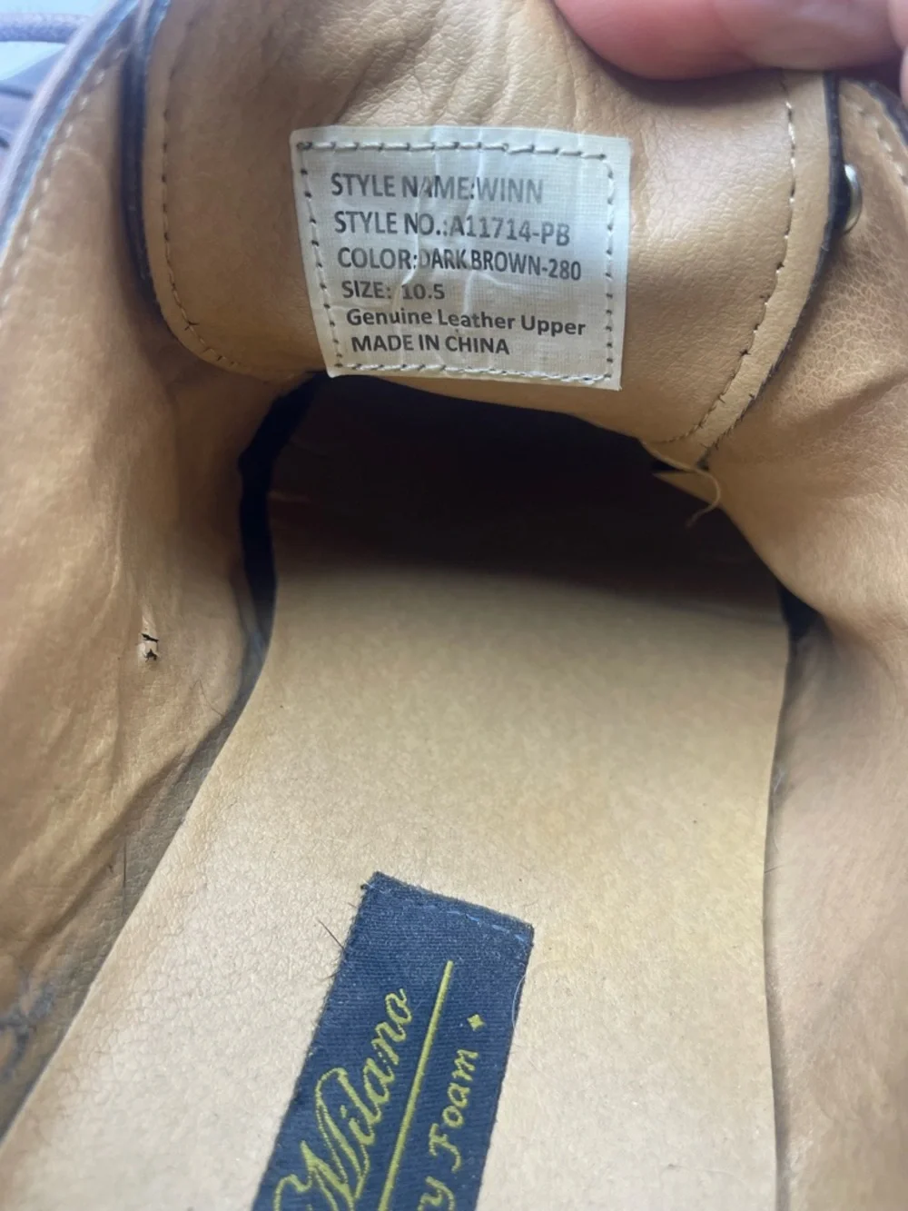Classic Brown Leather Derby Shoes for Men